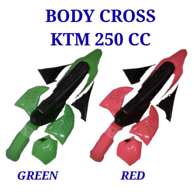 Jual Body Cross KTM 250CC Full Set Tebal | Shopee Indonesia
