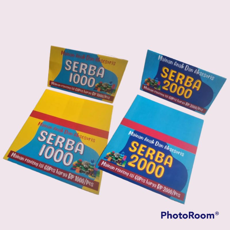 Jual label untuk papan mainan renceng serba seribu terbaru/accesoris ...