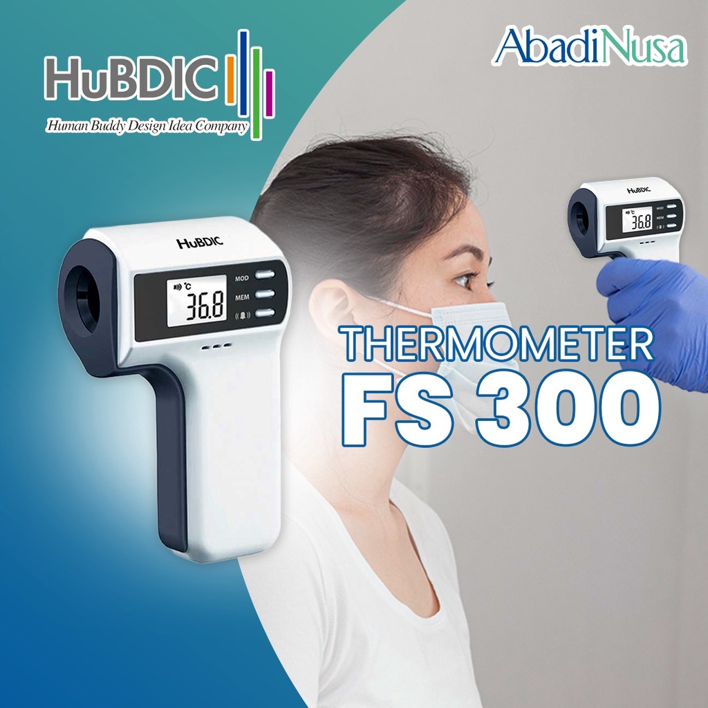 Jual Thermometer Digital Non Contact Infrared Hubdic Fs 300 Termometer