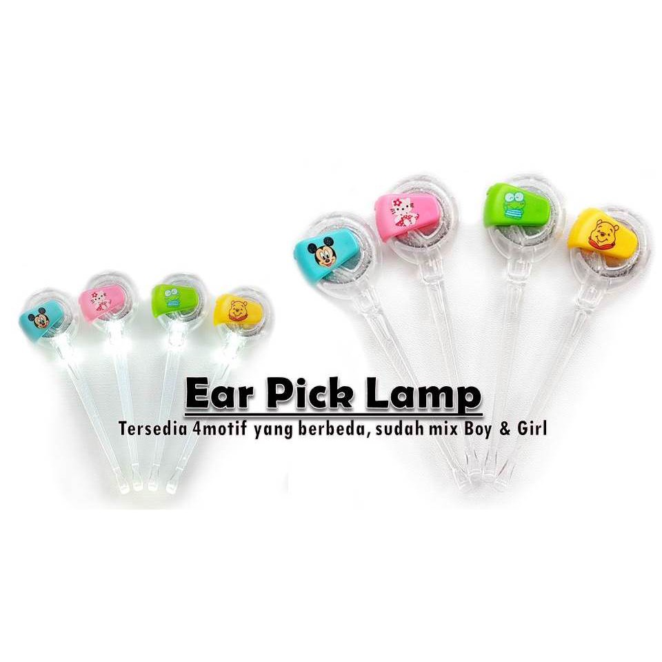 Jual Pembersih Telinga Bayi dan Anak dengan lampu/ Ear Pick Lamp_LAMPU