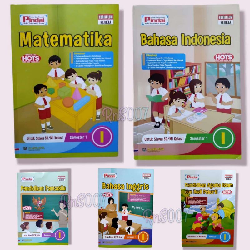 Jual Pindai Lks Kelas 1 SD "Kurikulum Merdeka" | Shopee Indonesia