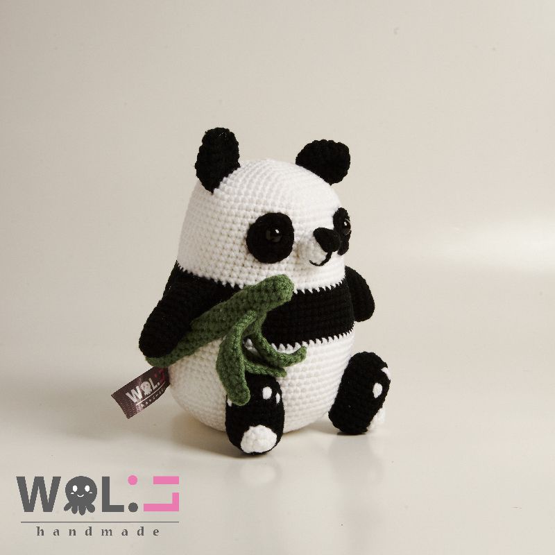 Jual Amigurumi Boneka Rajut - Belli (Panda) | Shopee Indonesia