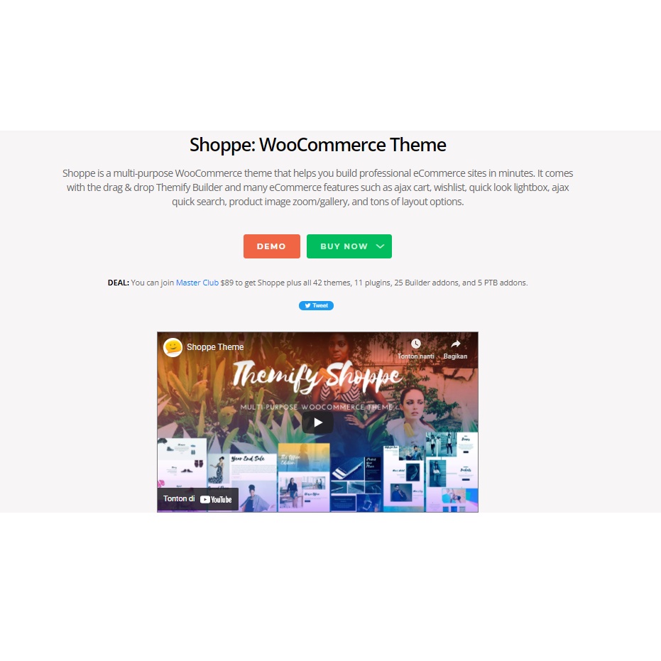 Jual Themify Shoppe Premium Theme (Original Lisensi Lifetime) | Shopee ...