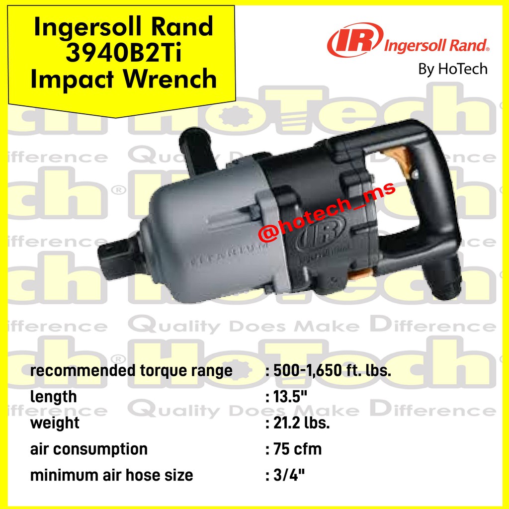 Ingersoll rand 3940b2ti hotsell