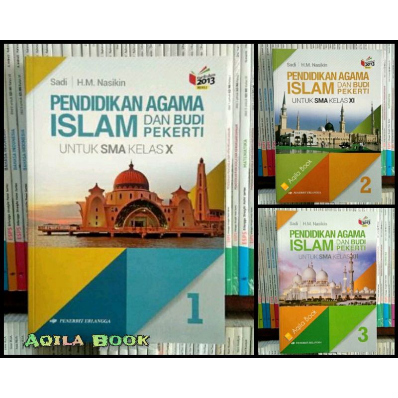 Jual Pendidikan Agama Islam Jl 1,2,3 Sma-ma Kelas 10,11,12 Kurikulum 