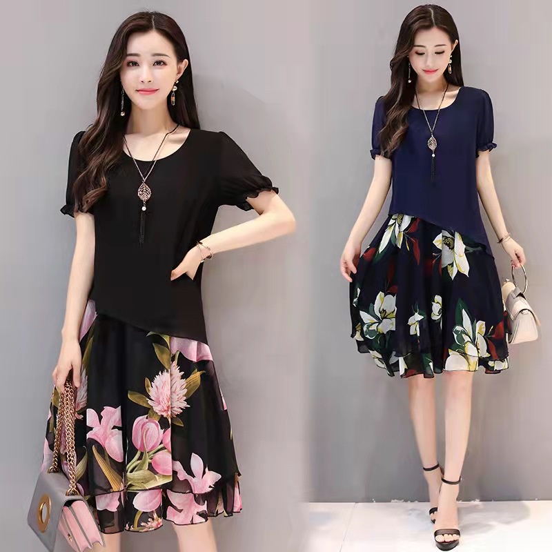 midi dress korea hijab