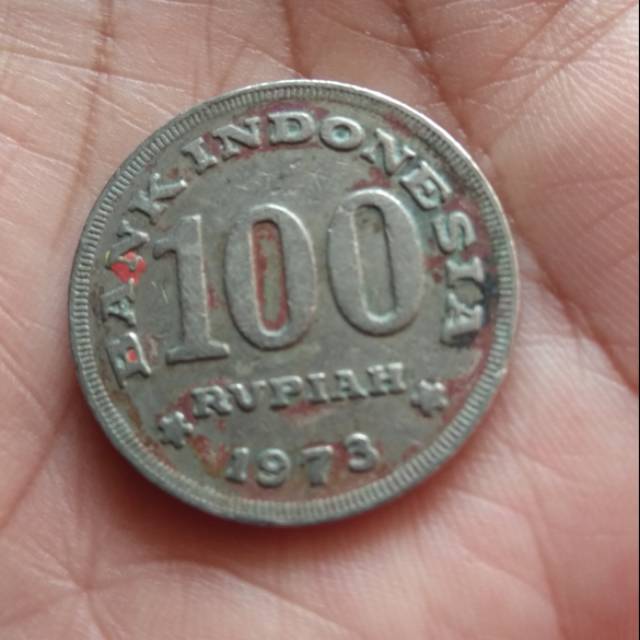 Jual Uang Logam 100 rupiah 1973 tebal | Shopee Indonesia