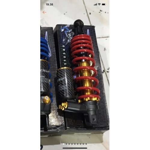 Jual Shockbreaker shock moto gp MOTOGP matic 310mm tabung bawah carbon ...