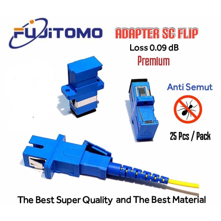 Jual Barrel Fiber Optic / Adapter Fiber Optic SC-UPC FUJITOMO Sambungan ...