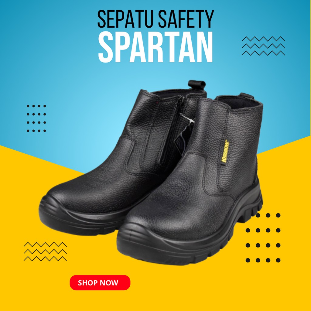 Jual Krisbow Sepatu Safety Pria Sepatu Sefty Pria Sepatu Safety Pria Original Spartan