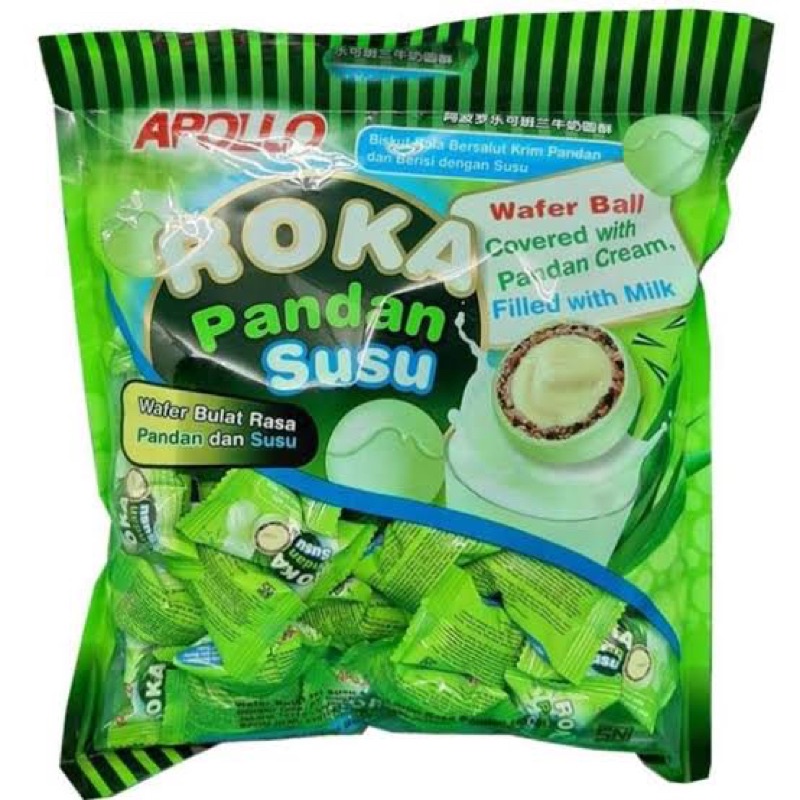 Jual Apollo Roka Wafer Ball Chocolate (80 pcs) | Shopee Indonesia