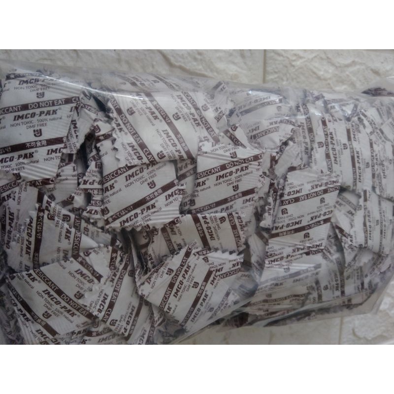 Jual silica gel oxy pack kemasan 1kg Shopee Indonesia