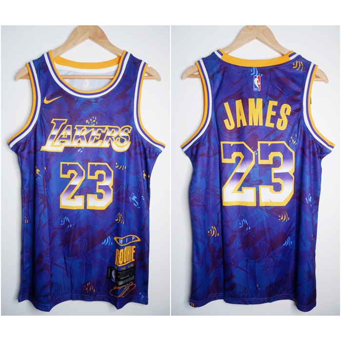 Jual JERSEY BASKET NBA SPECIAL EDITION MVP ROTY LAKERS 23 LEBRON JAMES