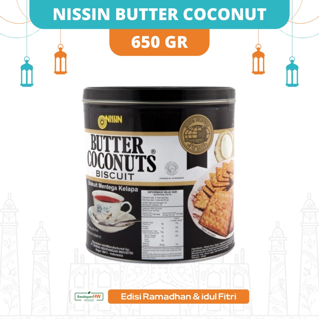 Jual Nissin Butter Coconut Gr Shopee Indonesia