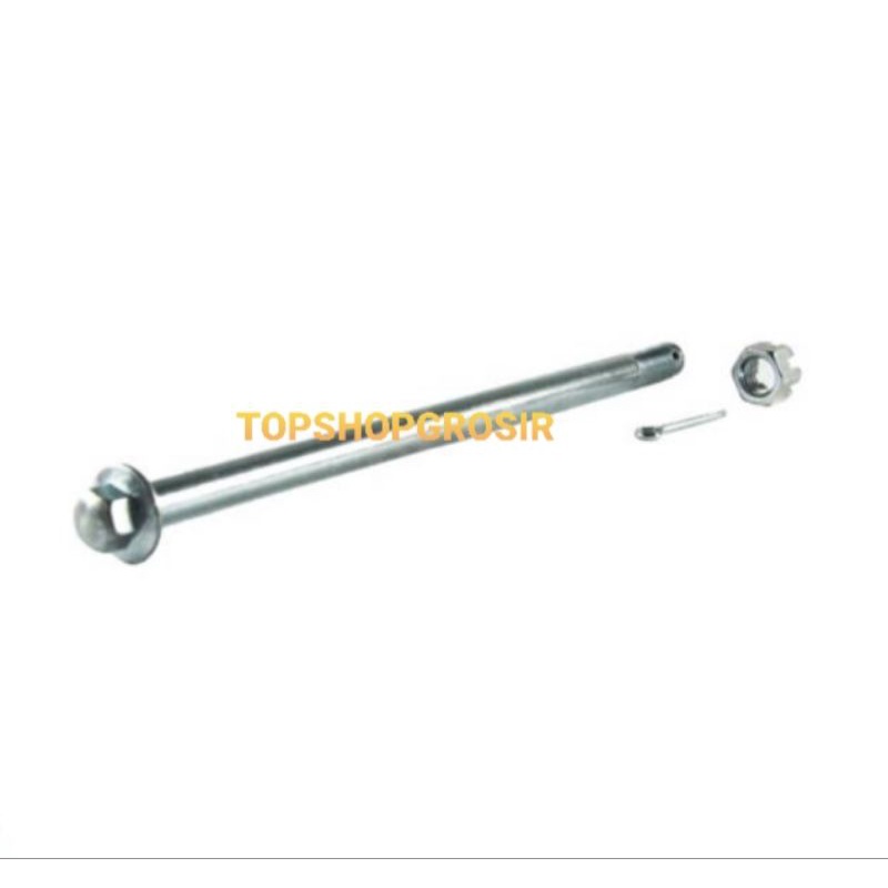 Jual As Roda Belakang + Mur & Pin Legenda - Supra Fit Lama Berkualitas ...