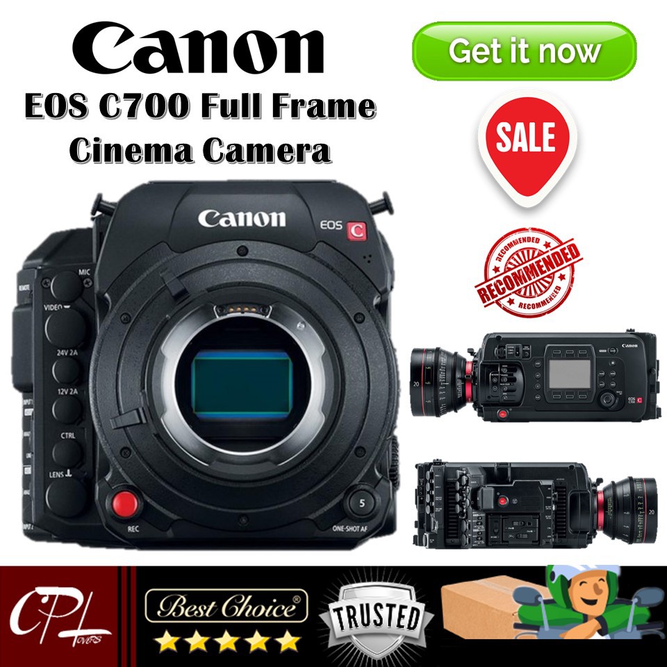 Jual CANON EOS C700 Full Frame Cinema Camera | Shopee Indonesia