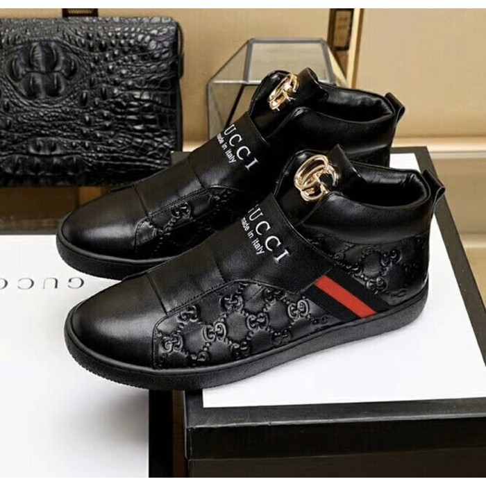 Sepatu 2025 boots gucci