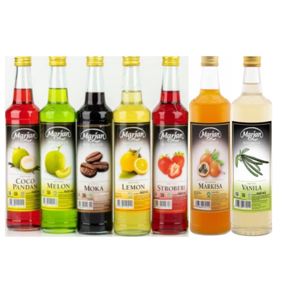 Jual Marjan Sirup Boudoin 460 ml 460ml Semua Rasa | Shopee Indonesia