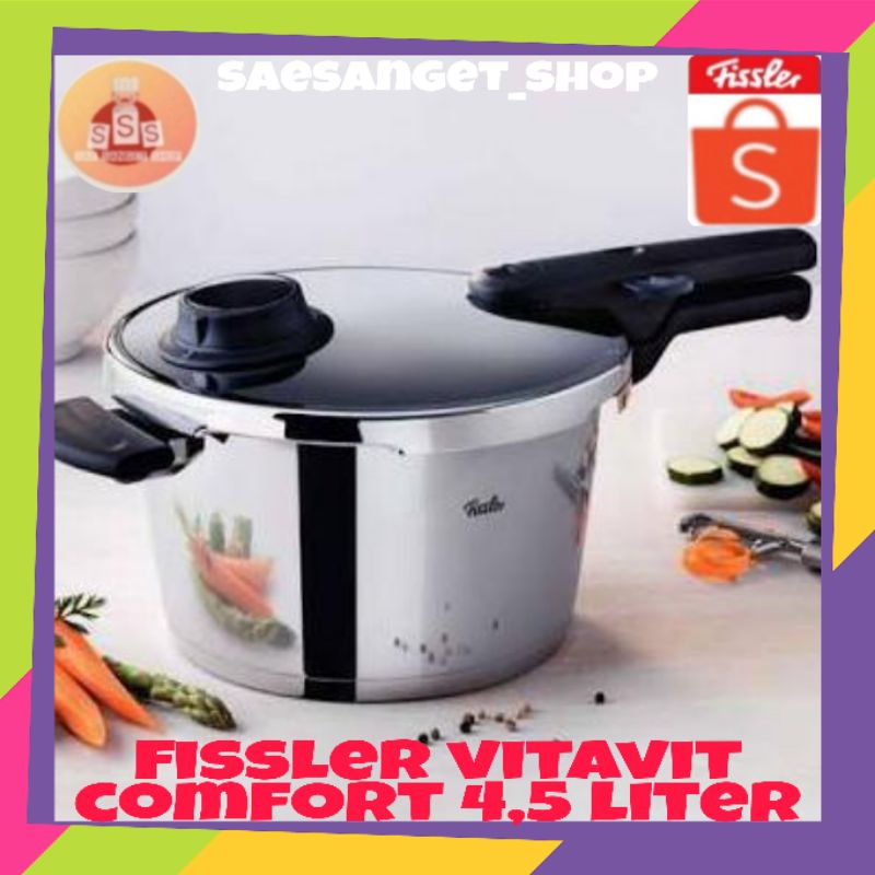 Fissler comfort 4.5 lt sale