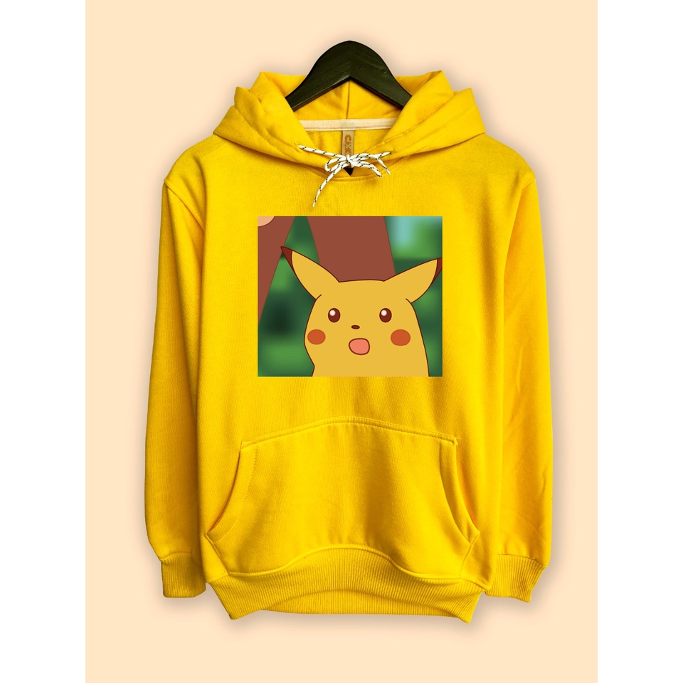 Surprised clearance pikachu hoodie