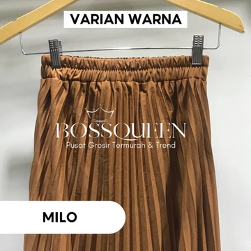 Rok Plisket Panjang Jumbo Rok Plisket Payung Murce Rok Plisket Part 2