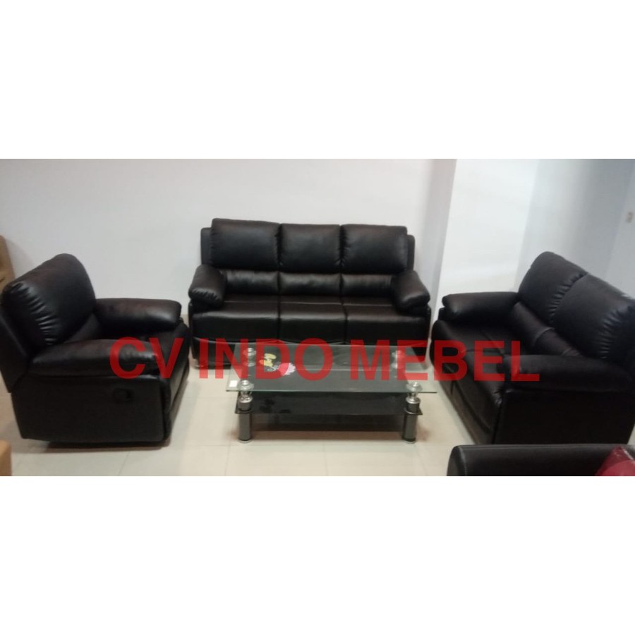 Jual Sofa Recliner 321 Premium Kursi Tamu Reclining Ready Makassar ...