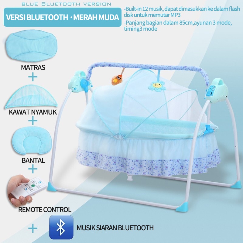 Jual Ayunan Bayi Elektrik Otomatis Kendali Jarak Jauh Start Deluxe ...