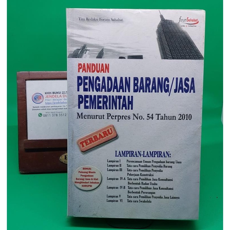 Jual Buku panduan pengadaan barang jasa pemerintah terbaru | Shopee ...
