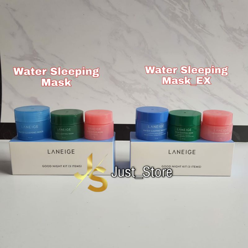 Jual Laneige Sleeping Care Good Night Kit (3 Items) | Shopee Indonesia