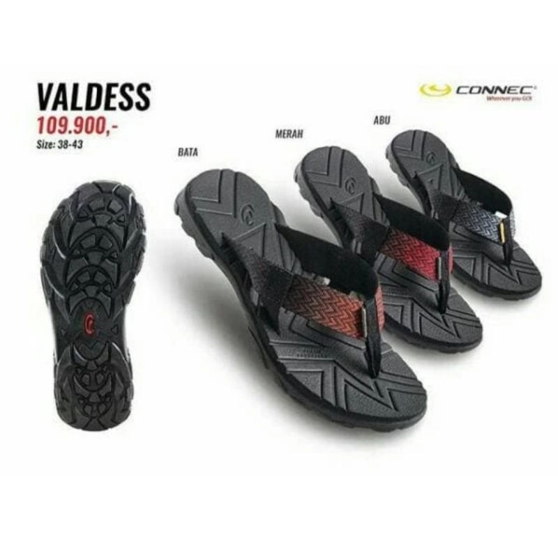 Jual Sandal Gunung Pria Connec Valdess Original Shopee Indonesia