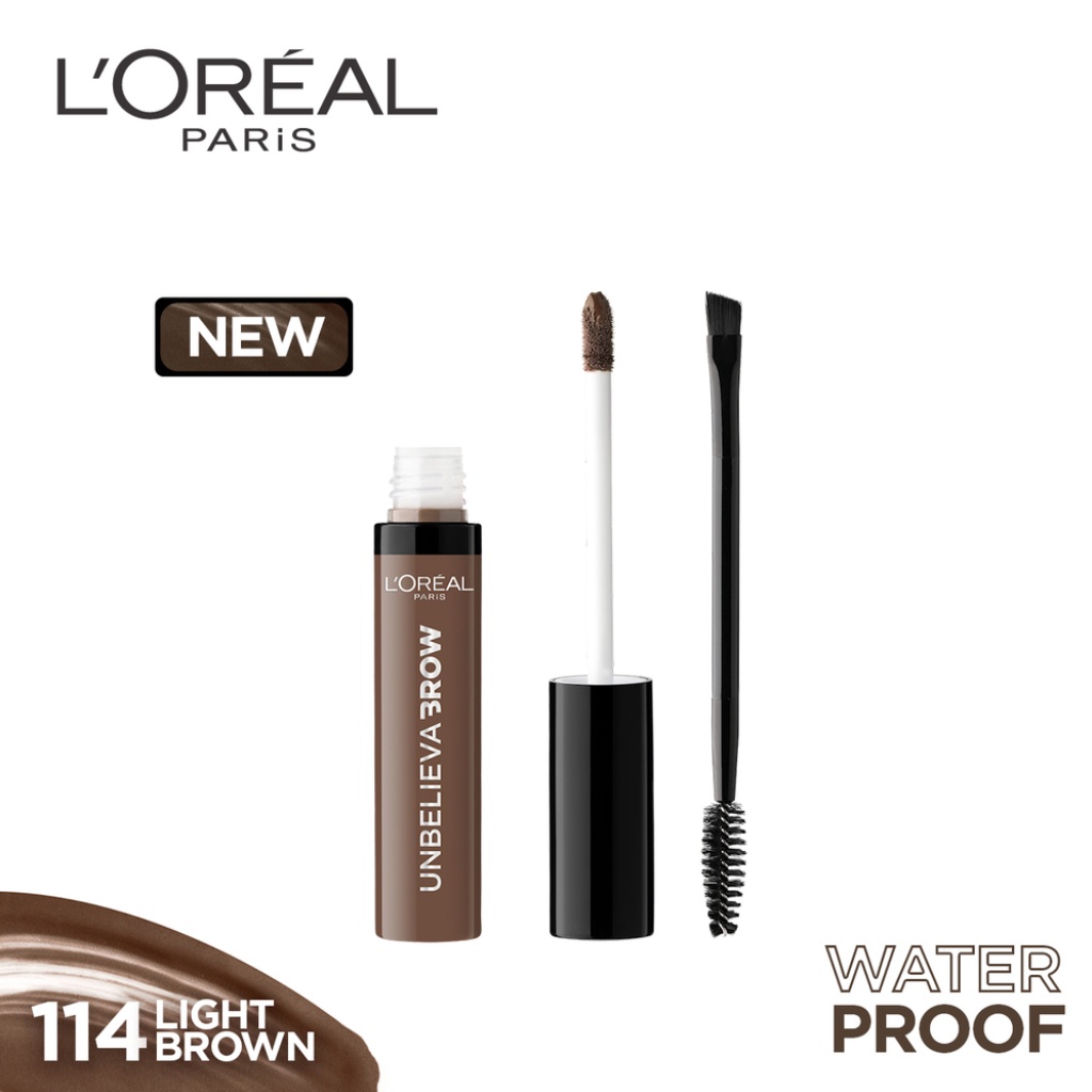 Jual L'oreal Paris Unbelievabrow Eyebrow Gel Shopee Indonesia