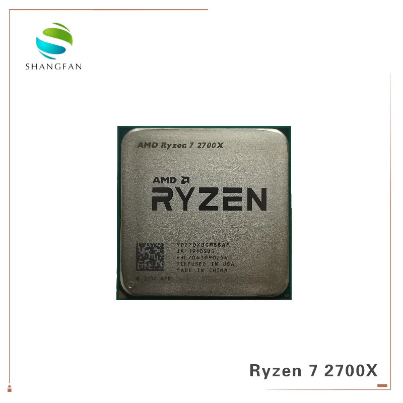 Jual IMPORT AMD Ryzen 7 2700X R7 2700X 3.7 GHz Eight-Core Sinteen ...