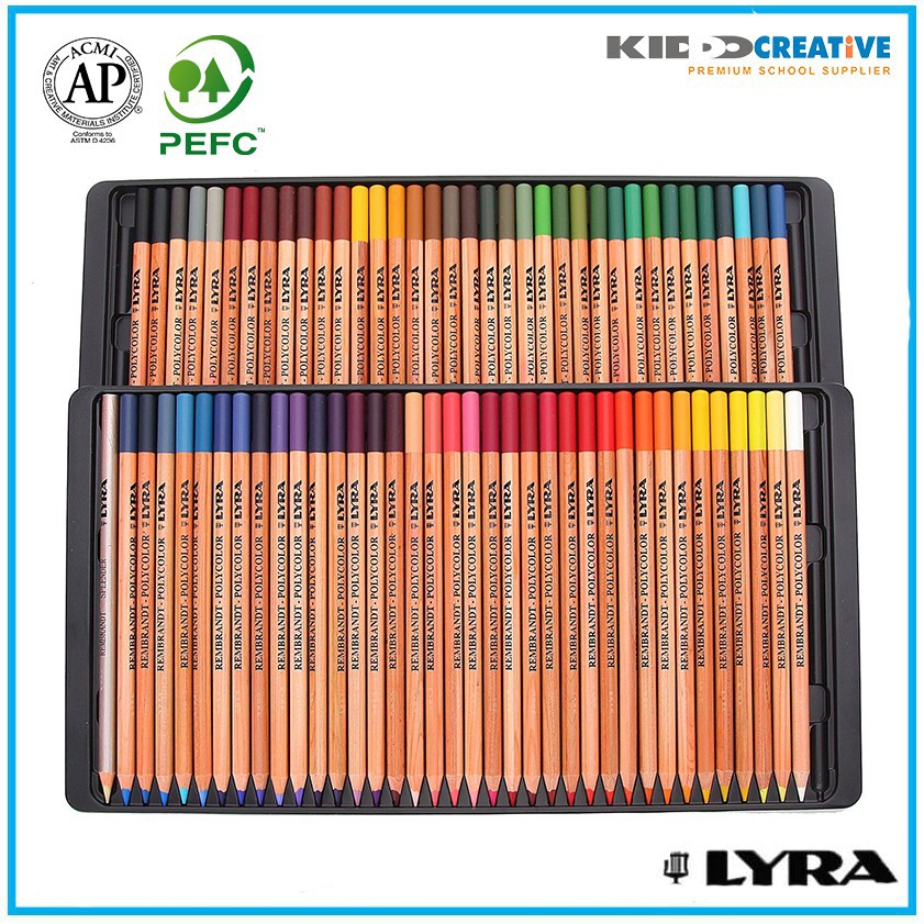 Jual LYRA REMBRANDT POLYCOLOR PENCILS SET 24, 36, 72 PCS | Shopee Indonesia