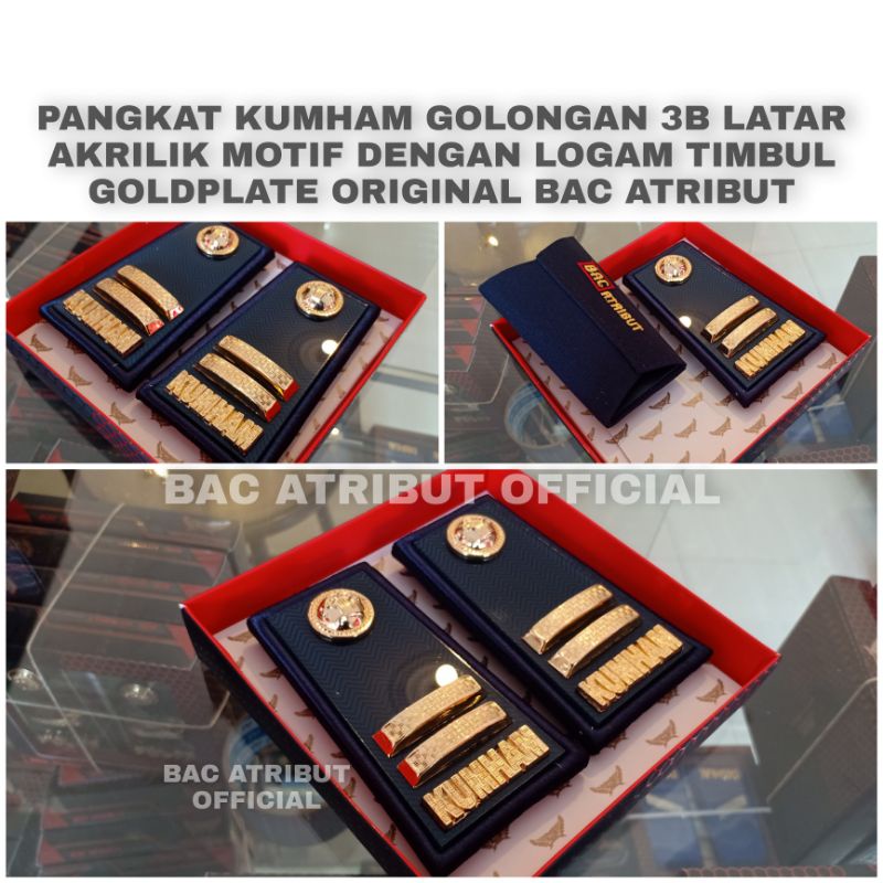 Jual Pangkat PDH KUMHAM Golongan 3B - PANGKAT KUMHAM 3B - PANGKAT PDU ...