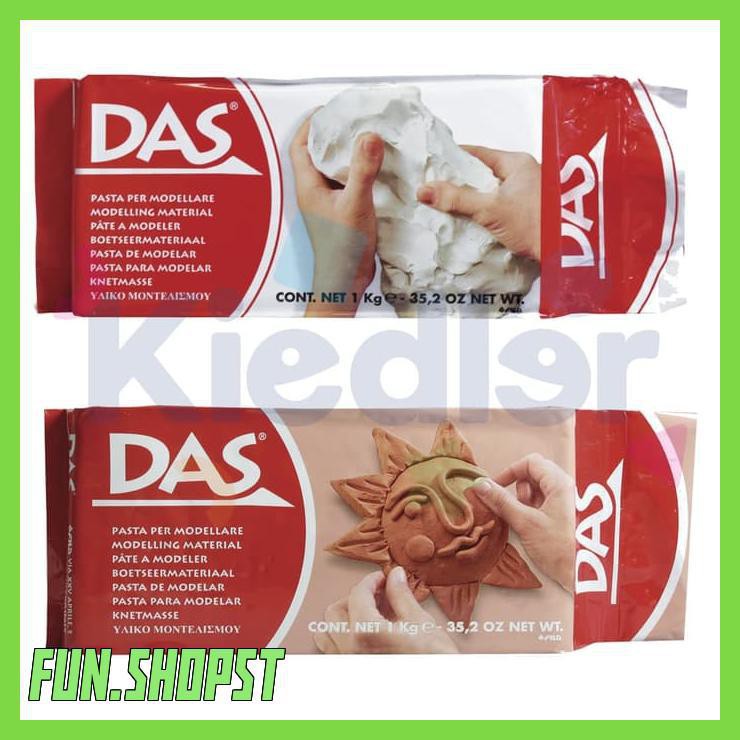 Jual DAS MODELLING MATERIALS 1000 G - COKELAT | Shopee Indonesia