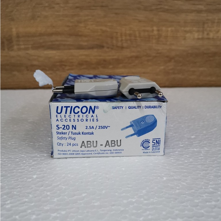Jual Uticon Steker Tusuk Kontak (S-20N) | Shopee Indonesia