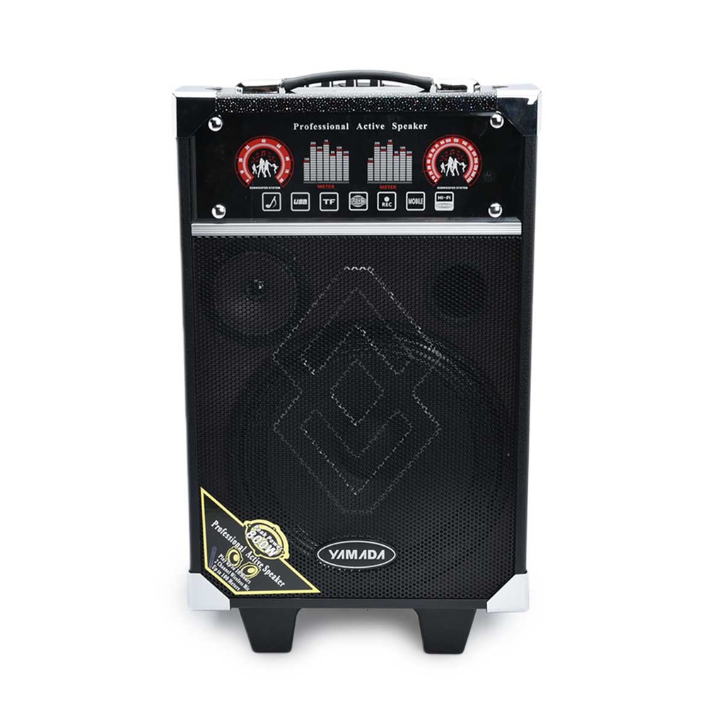 Jual Yamada Speaker Aktif Koper Dm Q Professional Layar Led Karaoke