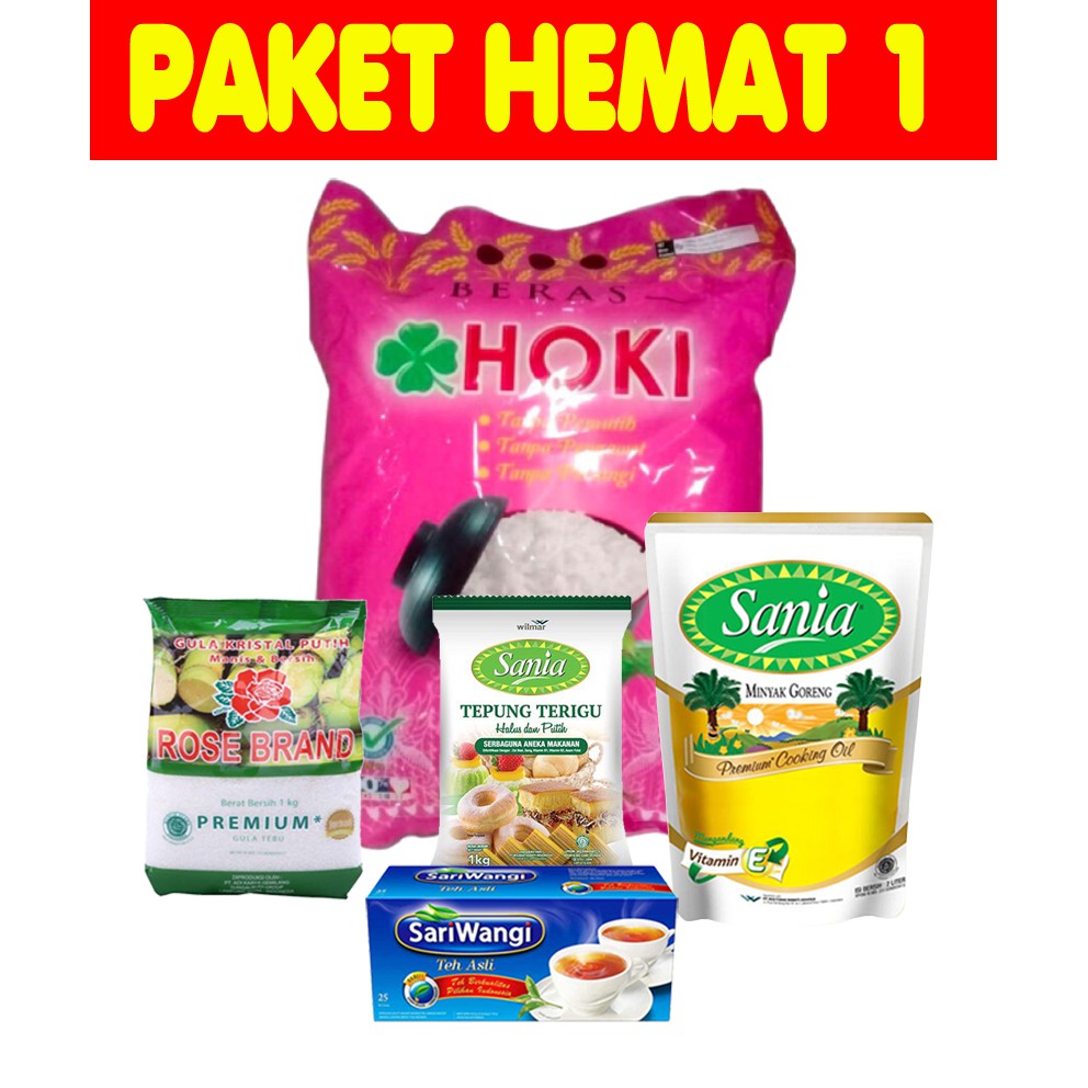 Jual Sembako Paket Hemat Dapat Pcs Shopee Indonesia