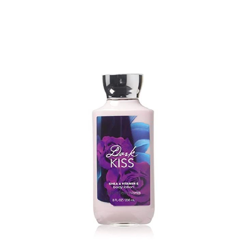 Jual Bath & Body Works Dark Kiss Shea & Vitamin E Body Lotion 236 mL