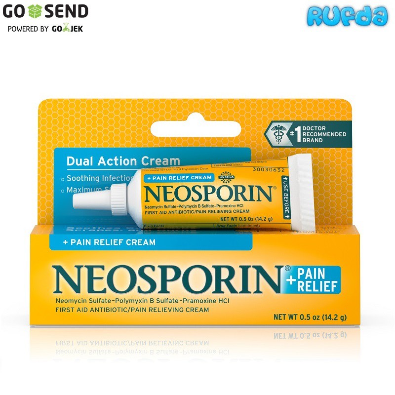 Jual Neosporin Plus Pain Relief Krim Cegah Infeksi Luka Dan Redakan 