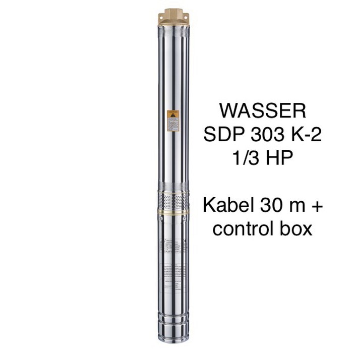 Jual Wasser Sdp K Hp Kabel Meter Pompa Satelit Deep Sibel