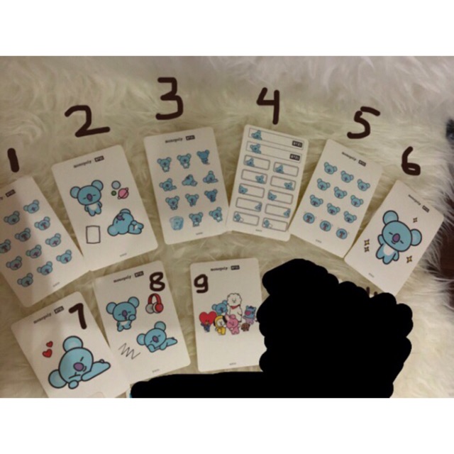 Jual BT21 X MONOPOLY DECO STICKER KOYA SHARING SET BTS (READY STOCK ...