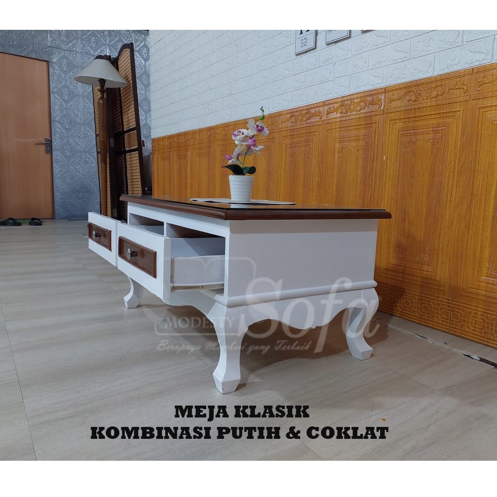 Jual Meja Tamu Klasik Modesty | Shopee Indonesia