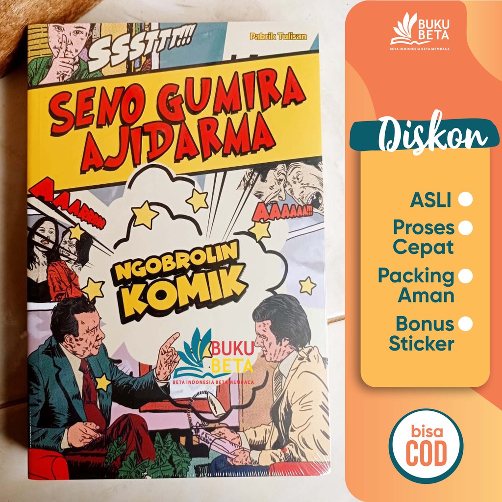 Jual Ngobrolin Komik Seno Gumira Ajidarma Shopee Indonesia