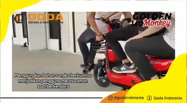 Jual Sepda Listrik Goda 140/141 new ( Khusus Sidoarjo Surabaya Gersik ...