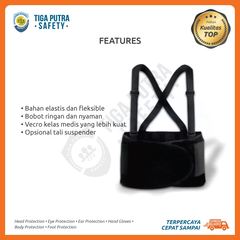 Jual Back Support Belt Penyangga Punggung dan Pinggang Gosave | Shopee ...