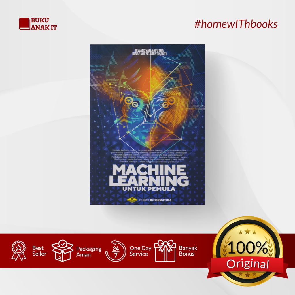 Jual BUKU MACHINE LEARNING UNTUK PEMULA | DINAR AJENG KRISTIYANTI DAN ...