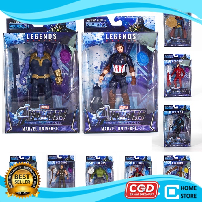 Jual PROMO SALE Marvel Avengers End Game and Infinity War Action