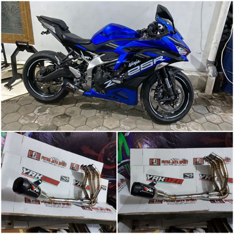 Jual underbely austin racing for zx25r ( full system pnp) | Shopee ...
