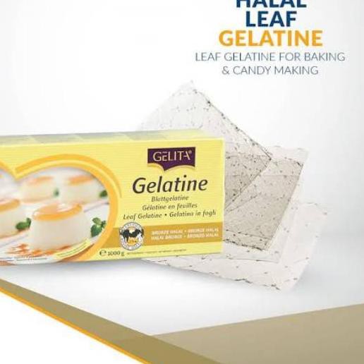 Jual HOT SALE!! (njd713) 10 Lembar Gelatin Lembaran Halal / Gelatine